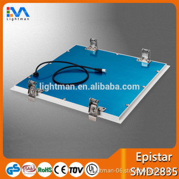High lumen 40w spring embedded slim led flat panel light 600x600 for airport and train station